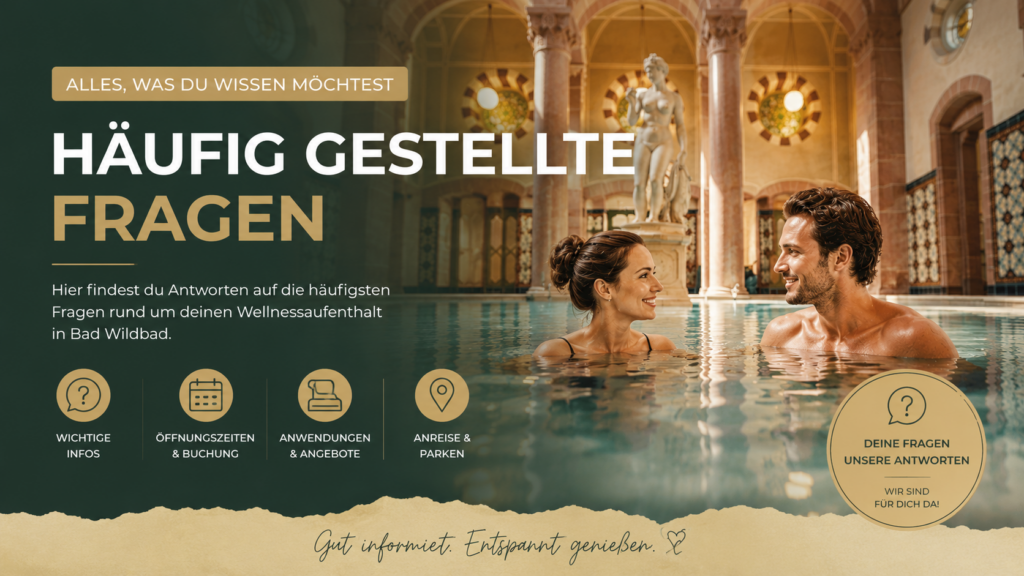 Schwarzwaldlandschaft mit Informationen zu Wellness und Therme in Bad Wildbad